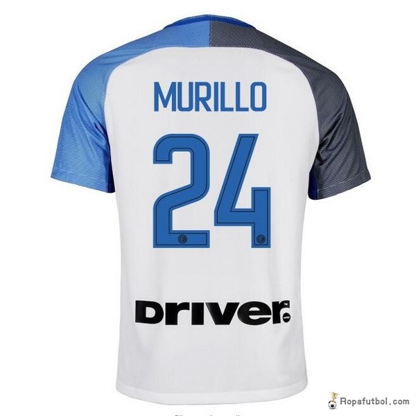 Camiseta Inter de Milán Replica Segunda Ropa Murillo 2017/18